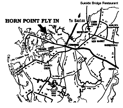 [Horn Point location map]